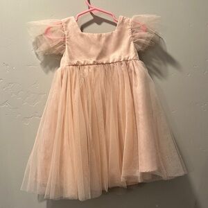 Azazie Kids Formal Dress in Light Pink
